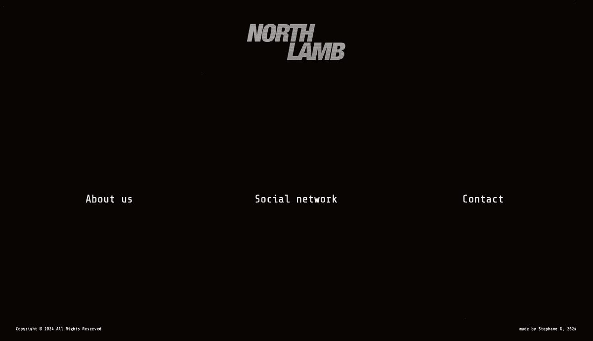 Branding and Development of the Landing Page for Northlamb Records
