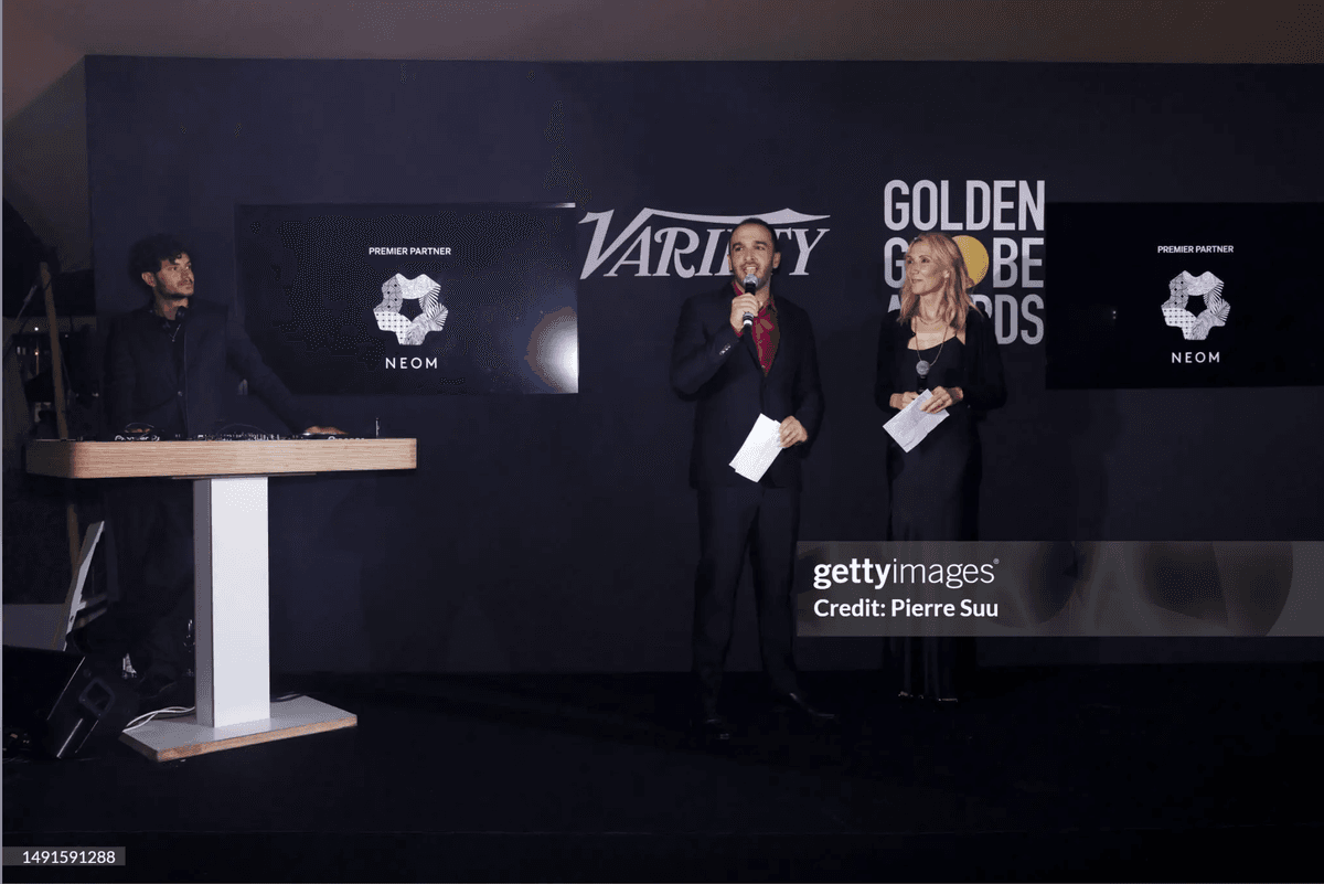Musical Consultant and DJ for the Golden Globes and Variety at Cannes Film Festival